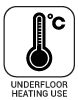 underfloor heating use